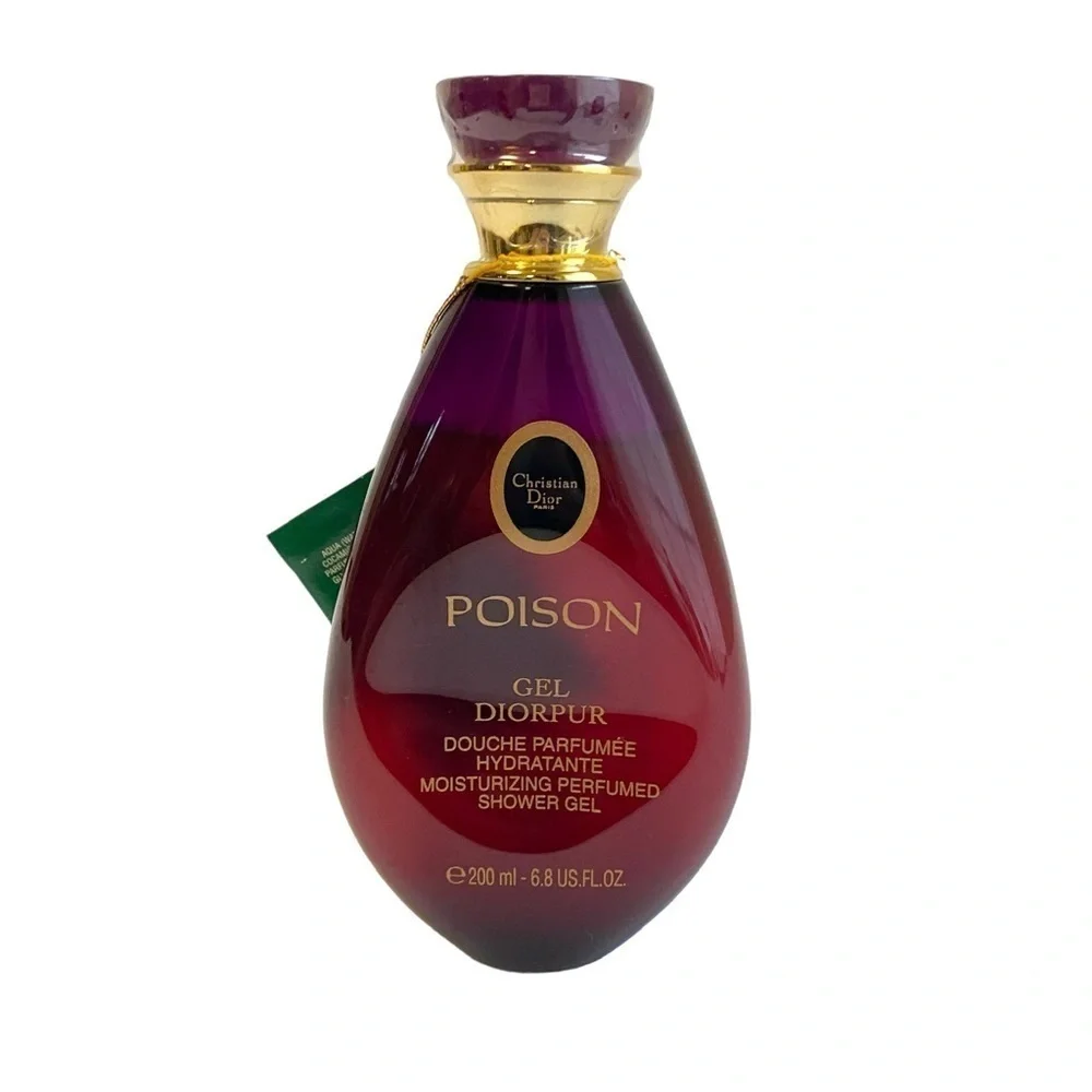 Christian Dior Poison Shower Gel Diorpur 6.8‎ Fl Oz Vintage Sealed Original Rare
